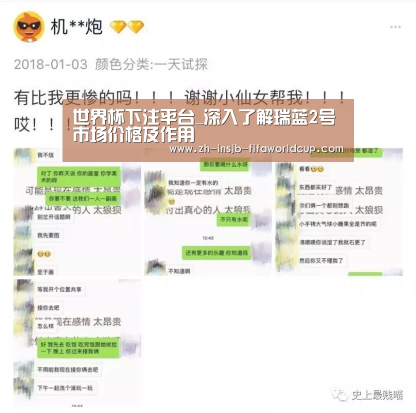 世界杯下注平台_深入了解瑞蓝2号市场价格及作用